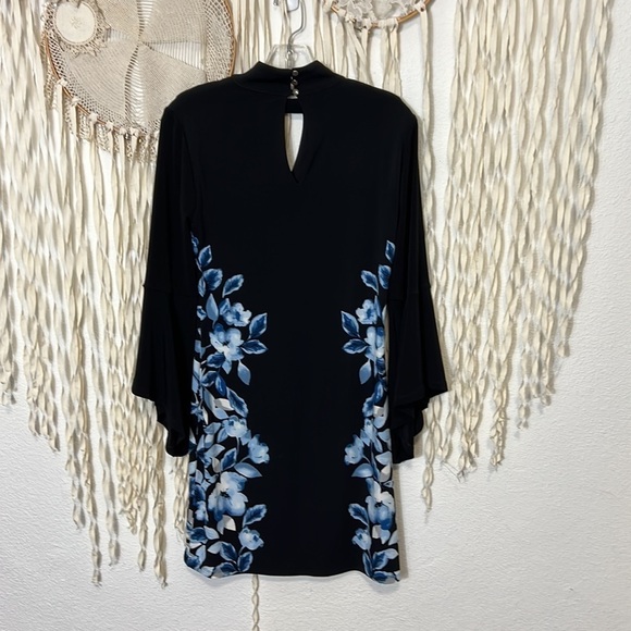 White House Black Market NWT Esmee Floral Dress with Drama Sleeve Size XS - Picture 4 of 13